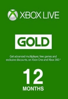 Xbox Live GOLD Subscription Card 12 Months - Xbox Live Key - TURKEY