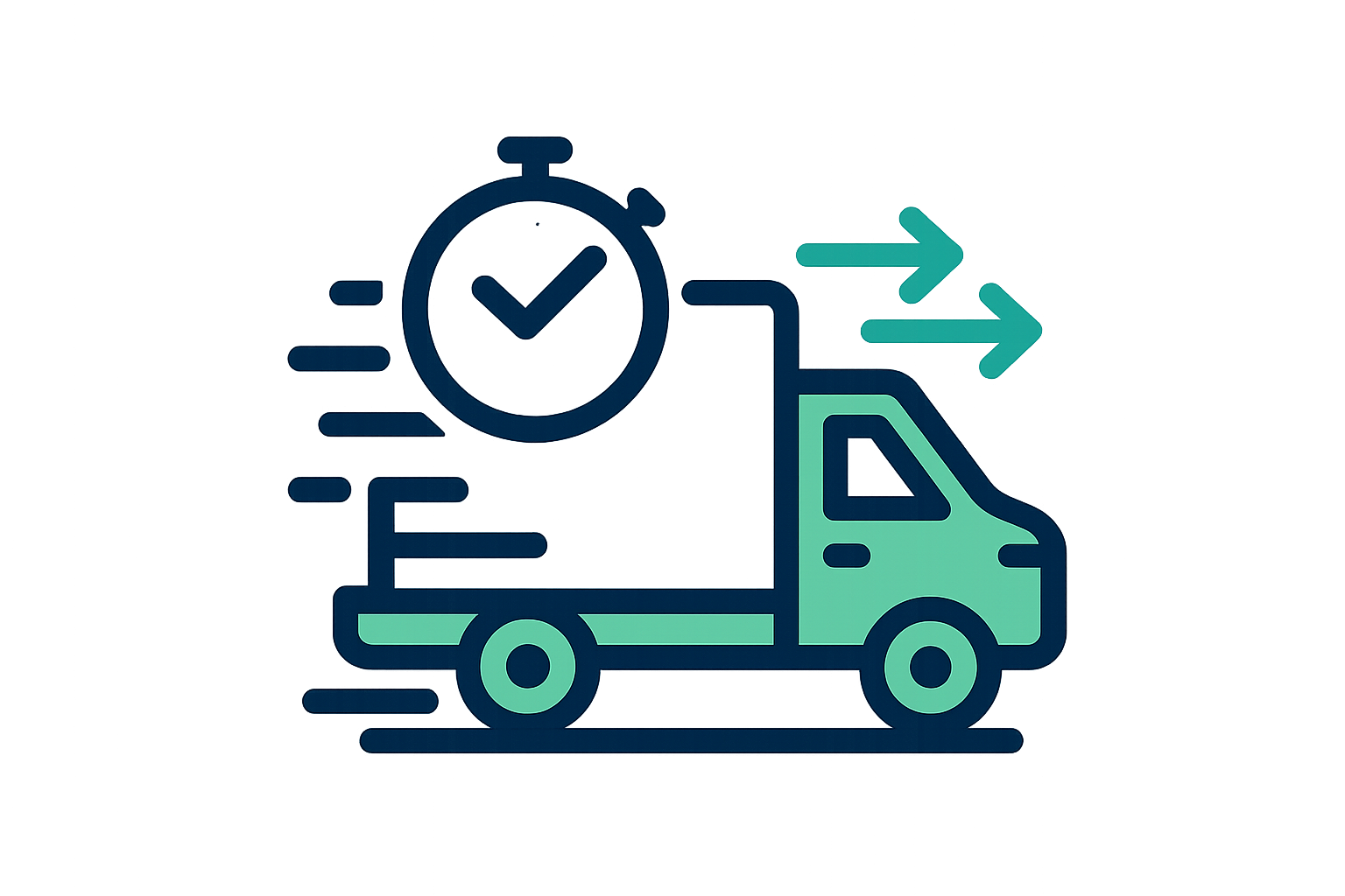 fast delivery icon
