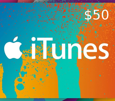 iTunes $50 US Card